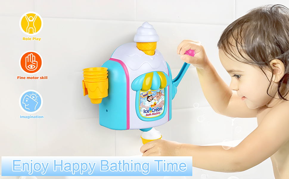 ice cream bath toy
