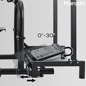 Marada Driving Simulator Cockpit with Monitor Stand