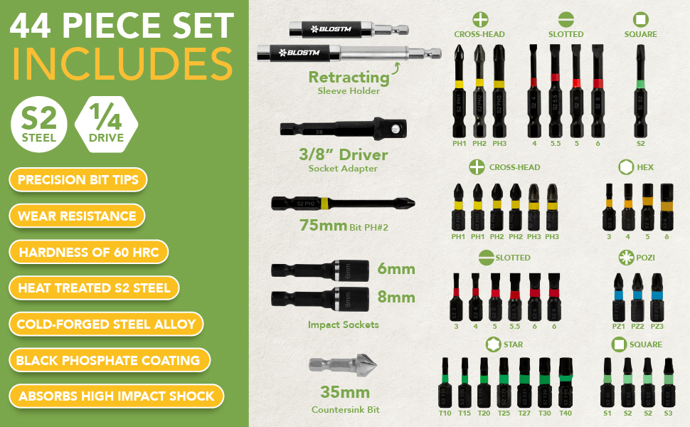 screwdriver bit sets impact screwdriver bits impact screwdriver bit set bit driver screwdriver bits