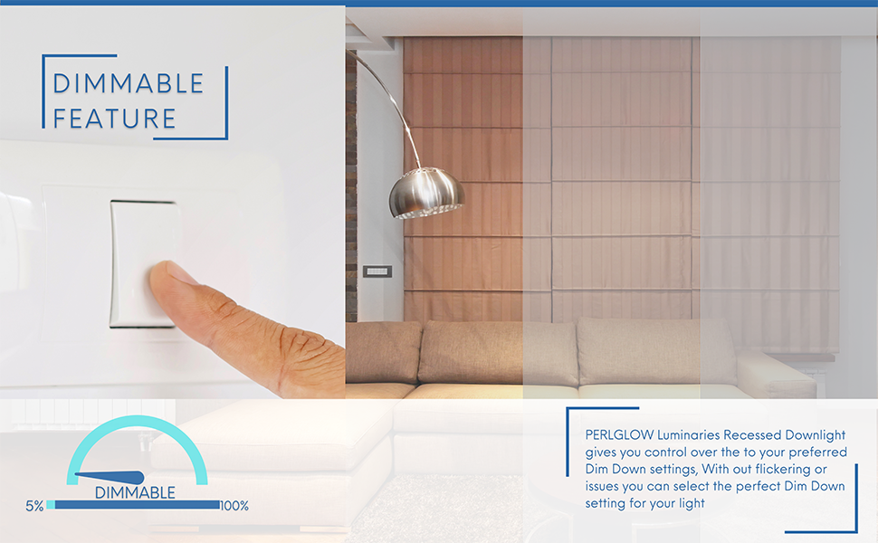 Perlglow 18 Pack 4 inch Round Deep Black Downlight Luminaire, High