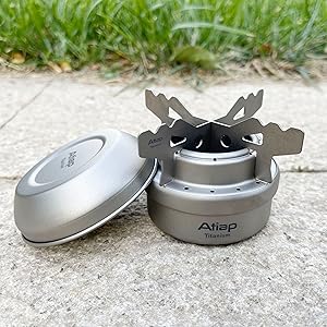 Alcohol Stove with lid