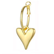 Veotain heart earrings