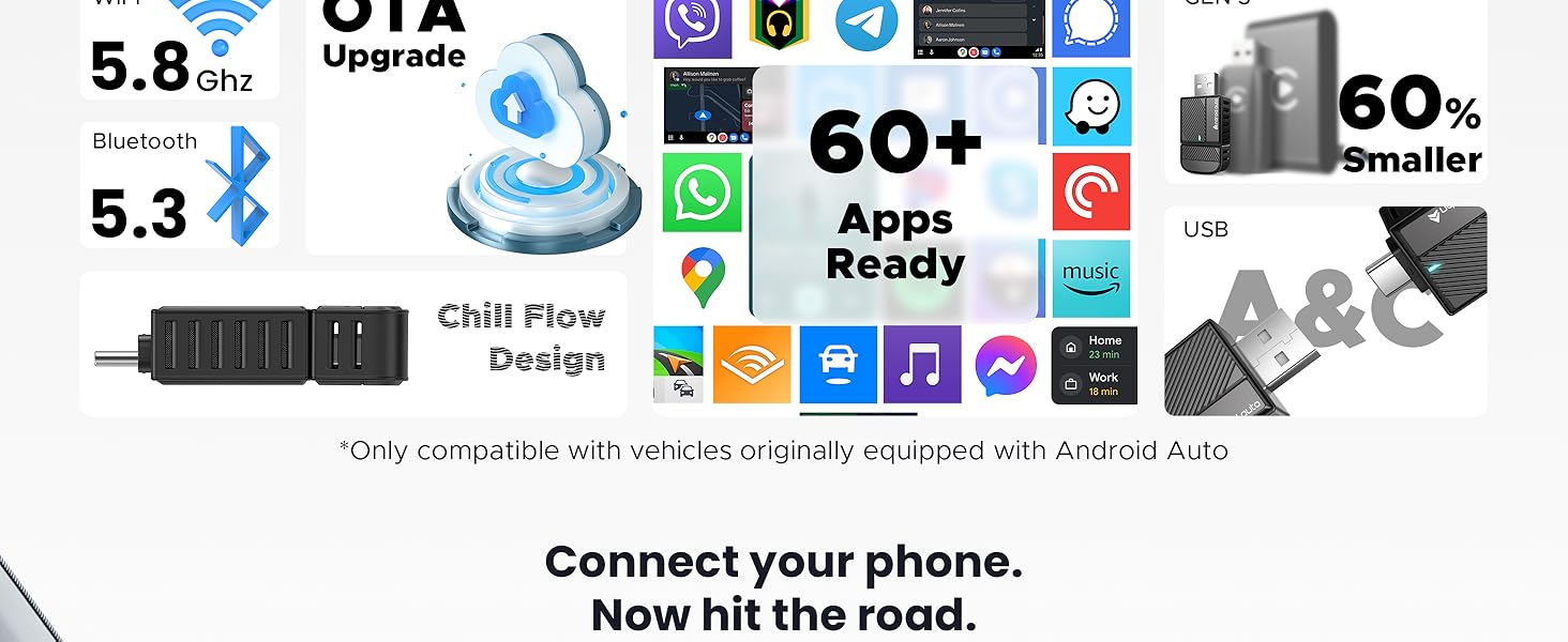 Anroid auto wireless adapter