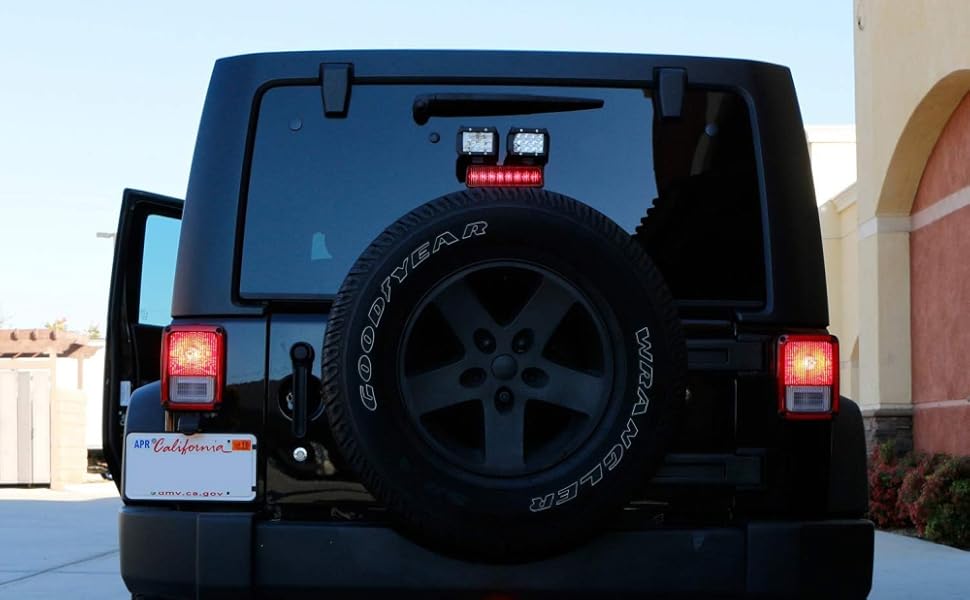 Amazon.com: iJDMTOY Super Red LED 3rd Brake Light with F1