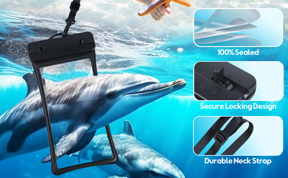 Water Proof Cell Phone Dry Bag for Beach