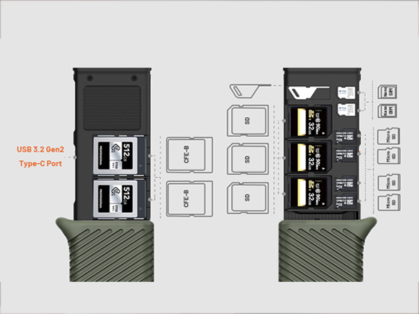 PGYTECH CreateMate 高速カードリーダー type B/SD Amazon.co.jp: PGYTECH CreateMate 1000MB/s 高速 CFexpress