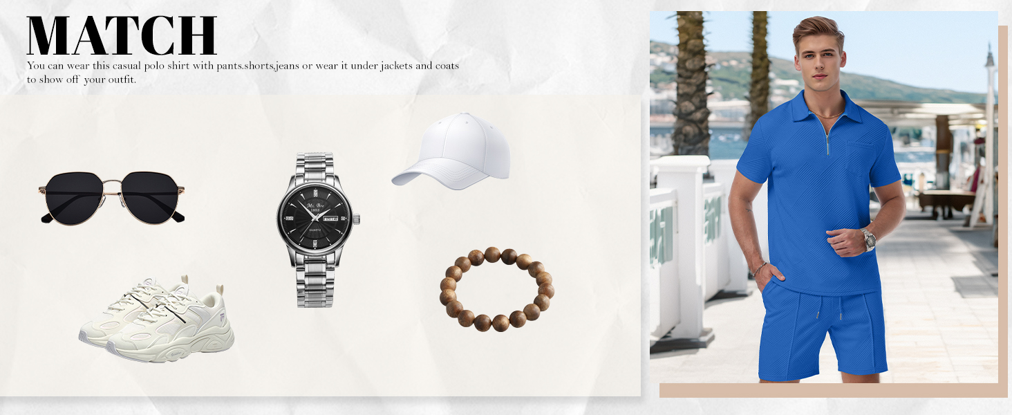 Askdeer Mens Summer Tracksuit 2 Piece Shorts Sets Short Sleeve Sweatsuit