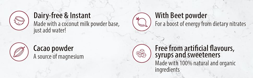 organic traditions red velvet latte