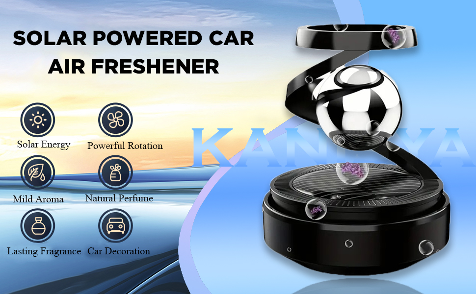 automatic rotating car freshener