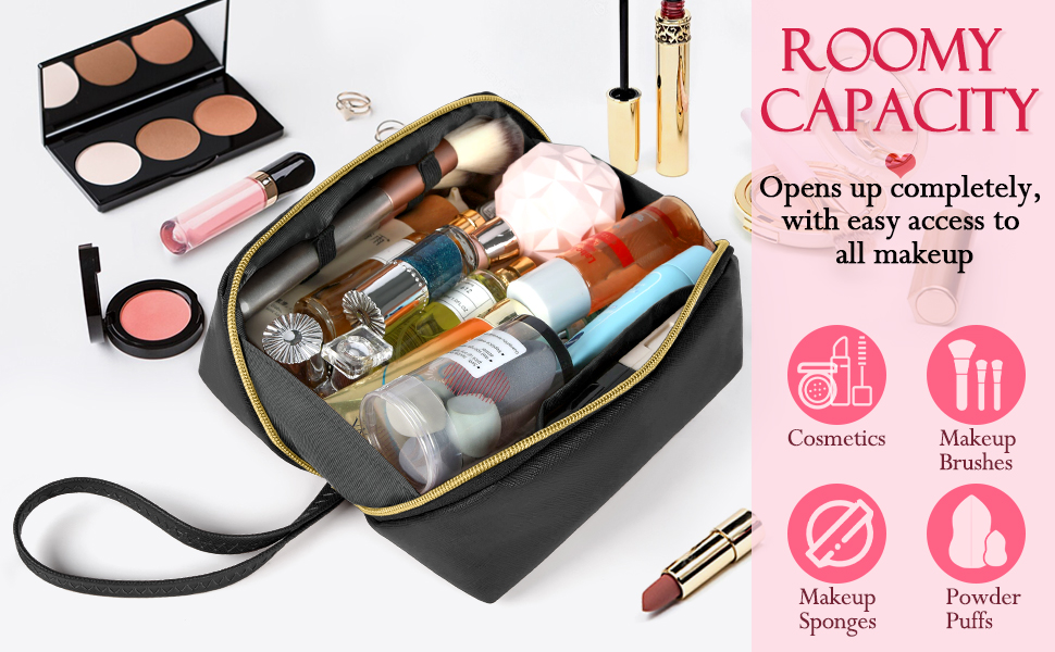 Makeup Bag Cosmetic Bag Travel Makeup Bags for Women Waterproof