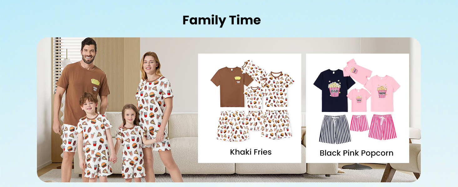 family matching pajamas