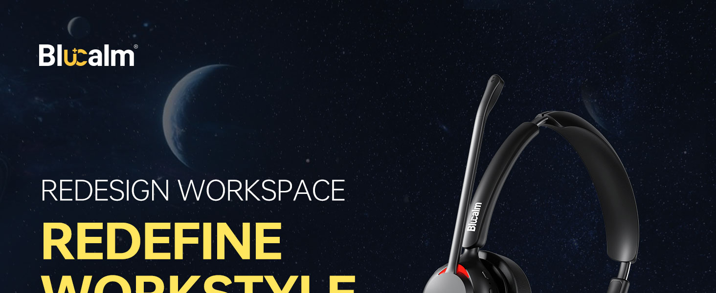Wireless Headphones wireless headset with charging base