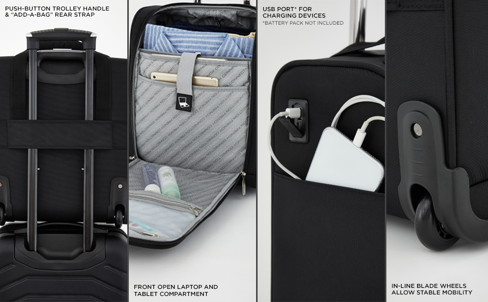 Amazon.com | French Connection Underseat Carry-On Luggage