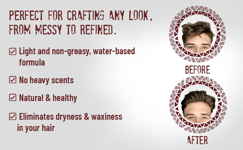 tribal chimp matte paste for hair