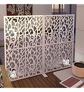 Fulocseny 2 Pack Metal Privacy Screens 72