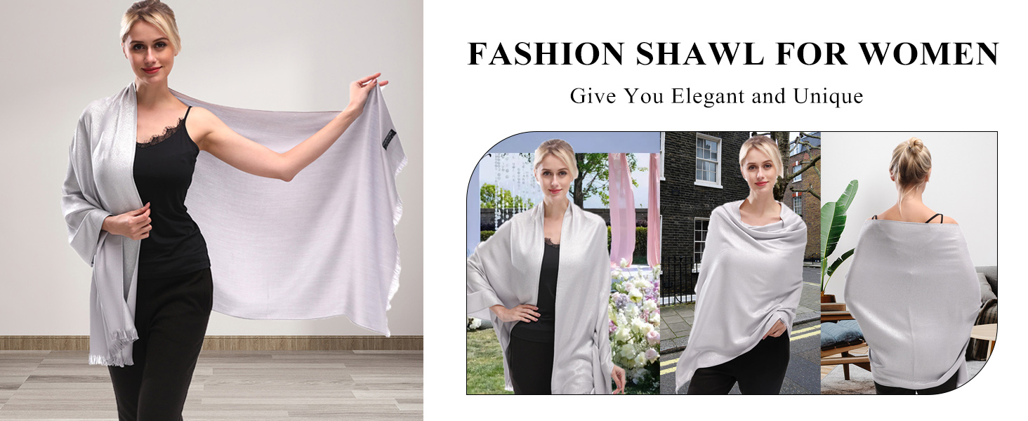 light gold pashmina shawl