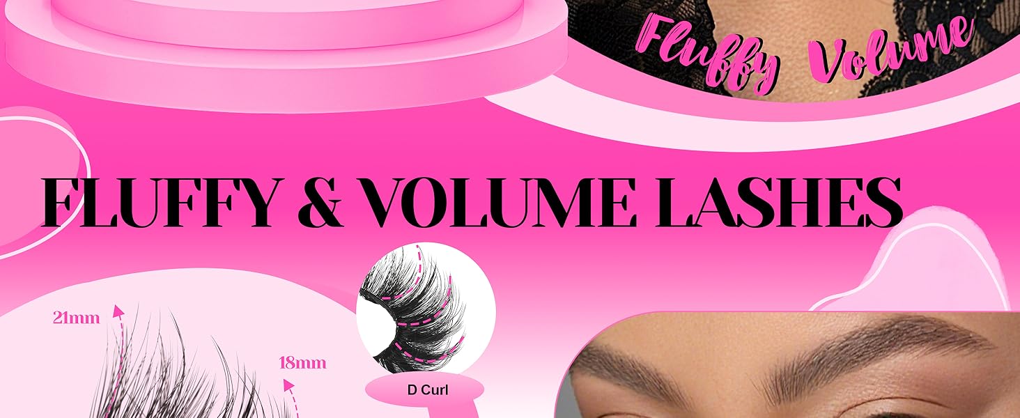 Fluffy &amp; Volume Lashes