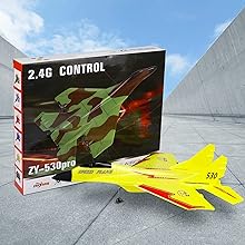 Remote Control Airplanes Glider, RC Plane Fighter Automatic Balance Gyro for Kids/Adult Kids