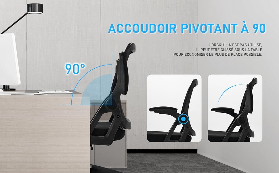 Chaise de bureau ergonomique