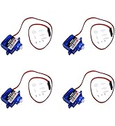 DIYmalls Feetech FS90R Continuous Rotation Micro RC Servo 360 Motor Analog 6V for Arduino Microbi...