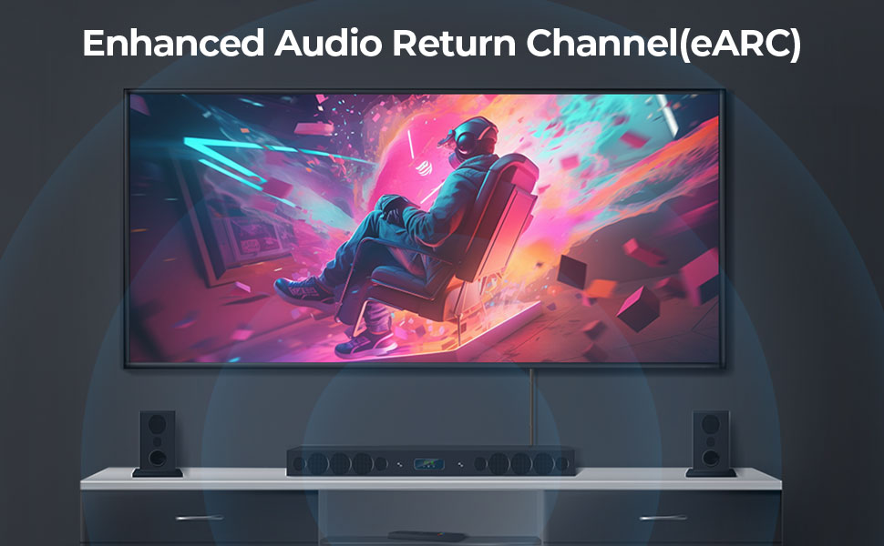 Silkland 8K HDMI 2.1 Cable 6.6FT, High Speed HDMI Cables 48Gbps for Monitor, 8K60Hz, 4K120Hz