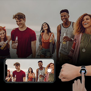 Military Smart Watch for Men 1.3'' HD Touch Screen with Bluetooth Calling