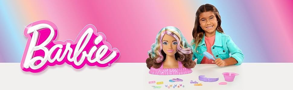 Barbie Styling Head Banner