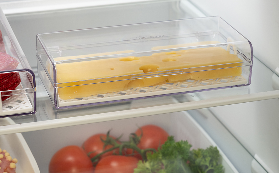 Pikanty Cheese Keeper Storage Container for Fridge