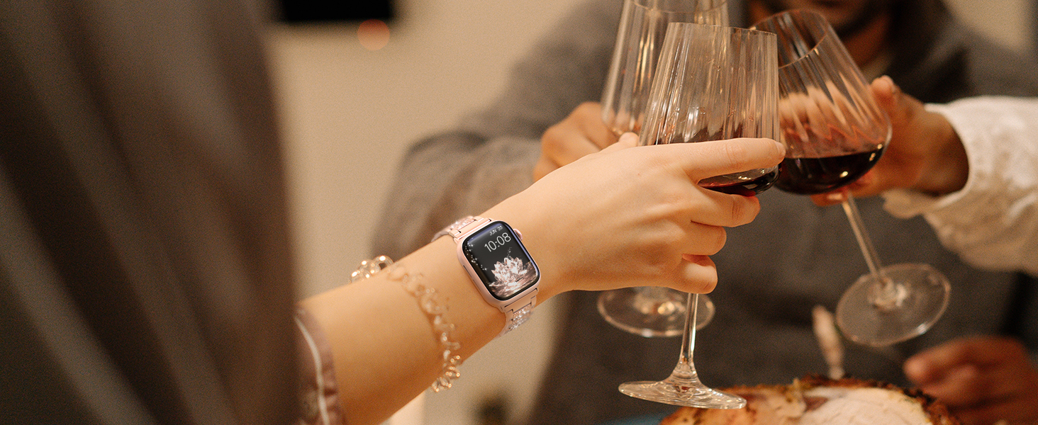 apple watch band bling