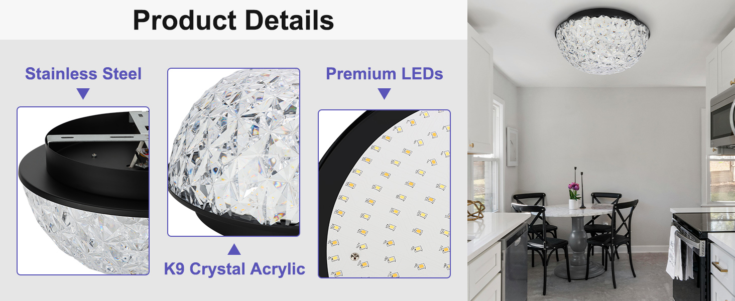 low profile ceiling lighting