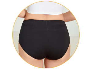 Stretch Baumwolle Hohe Taille Slips Damen
