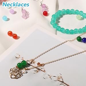 glass beads 408pcs 6
