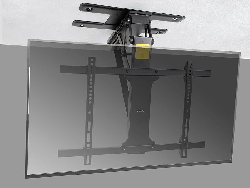 VIVO Electric Flip Down Swiveling Ceiling TV Mount for 32 to 70 inch