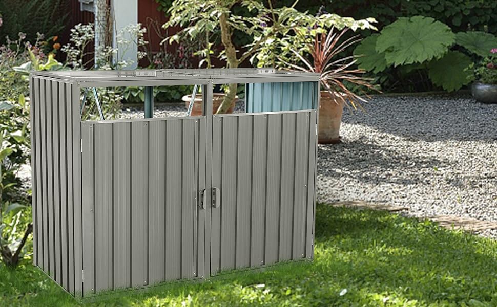 Maximizing Space: The Benefits of a Garbage Can Shed