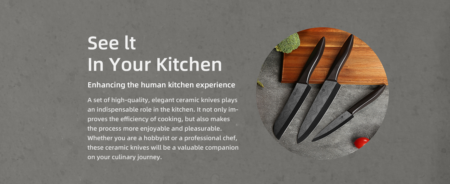 Ceramic Knife Set paring knife