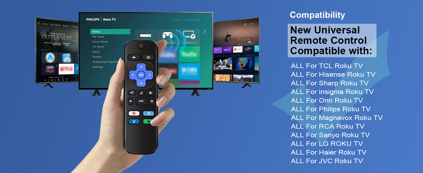 Remote Replacement for Roku