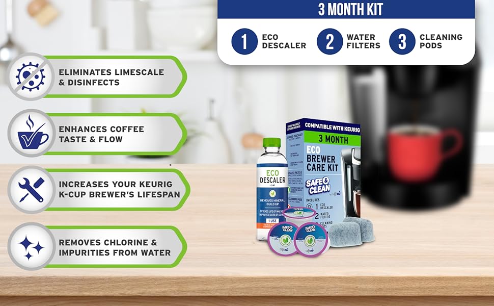 Keurig Compatible Descaling Solution Keurig Cleaner and