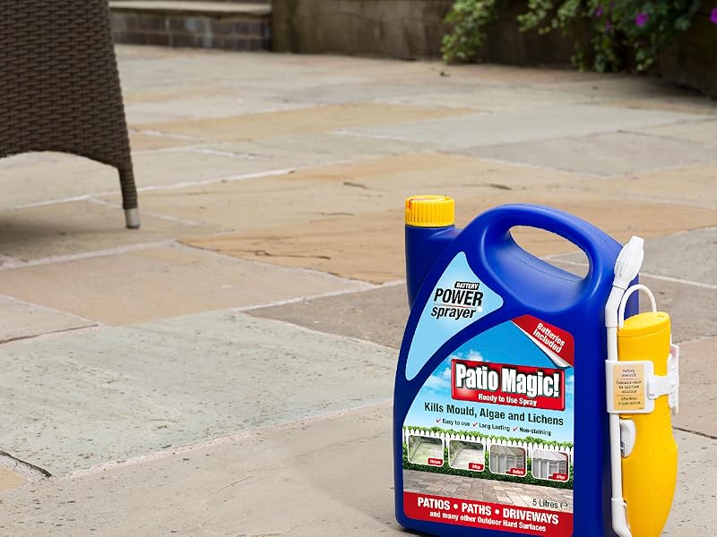 Patio Magic! 16491 Concentrate Ideal for Patios, Paths and Driveways