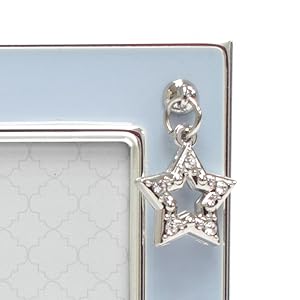 Amazon.com - MIMOSA MOMENTS Silver Plated Metal Baby Picture