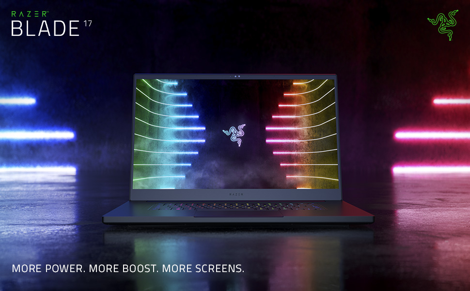 Razer Blade Pro 17 Gaming Laptop 2021, Intel Core i711800H 8Core