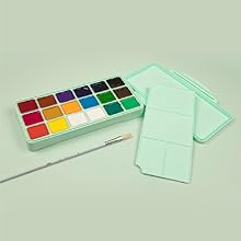 HIMI GOUACHE PAINT SET 18 COLORS