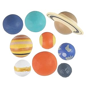 Amazon.co.jp: PUERI プラネット 惑星 太陽系 モデル ボール