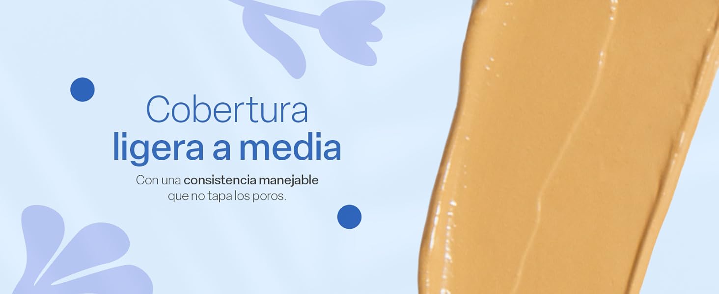 Base de maquillaje para piel grasa o mixta ingredientes naturales TEIA COSMETICOS