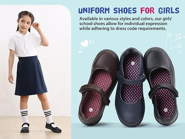 Girls Comfortable Dress Shoes