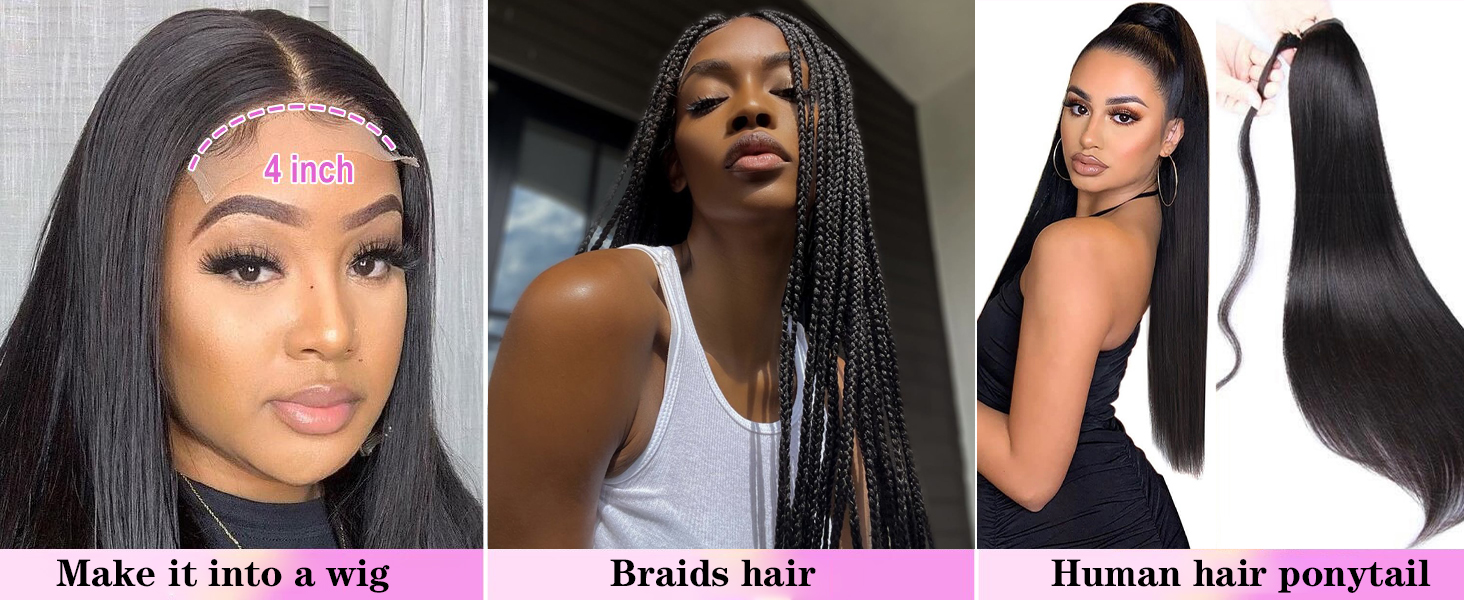 straight hair bundles