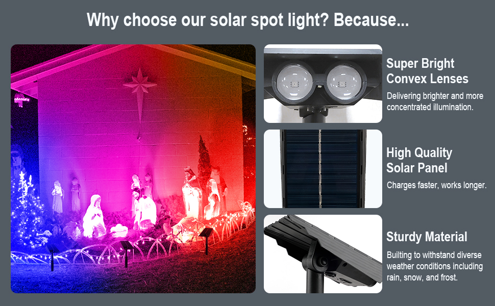 garden uplighters