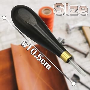 Amazon Co Jp レザークラフト用 菱ギリ 菱錐 千枚通し 菱目打ち ハンドメイド 穴あけ 工具 4mm ホビー