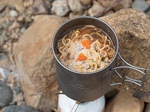 750ml Camping Titanium Pot