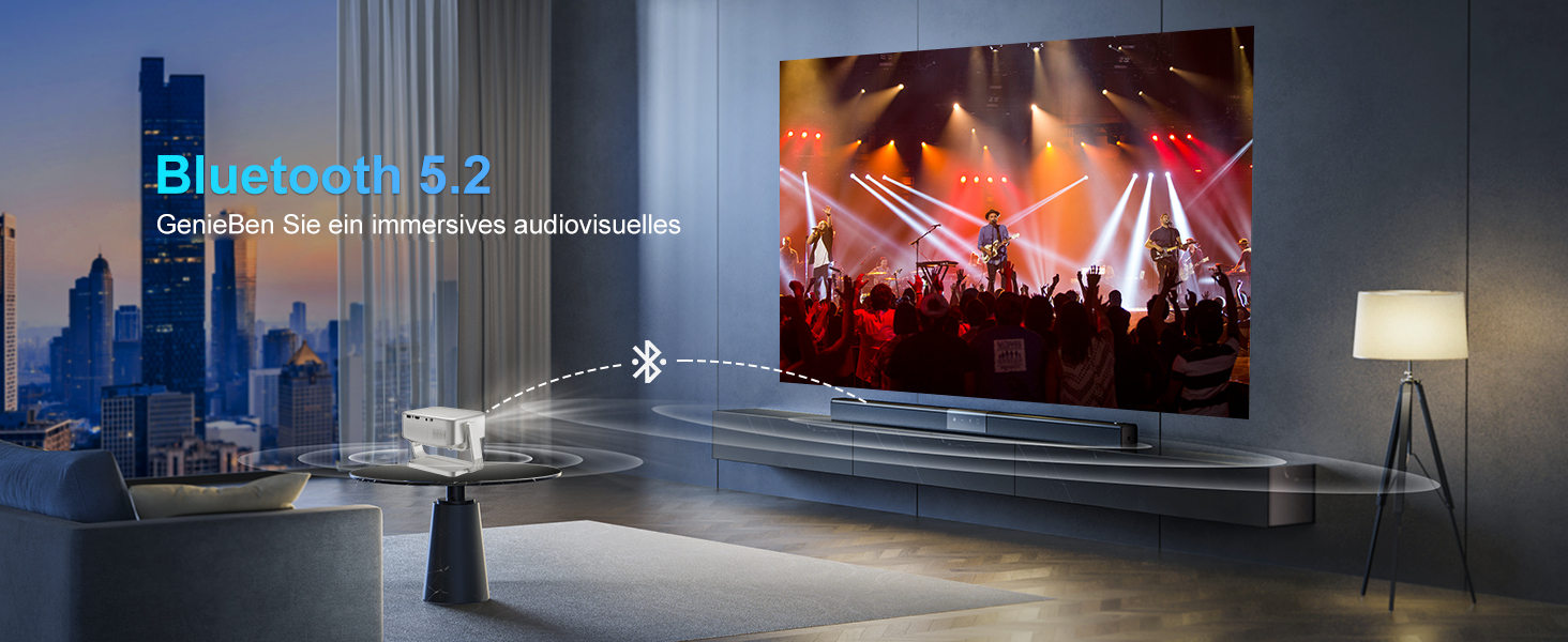 Mini ProjectorEroshoo1080P Projector Full HD Supported, Portable