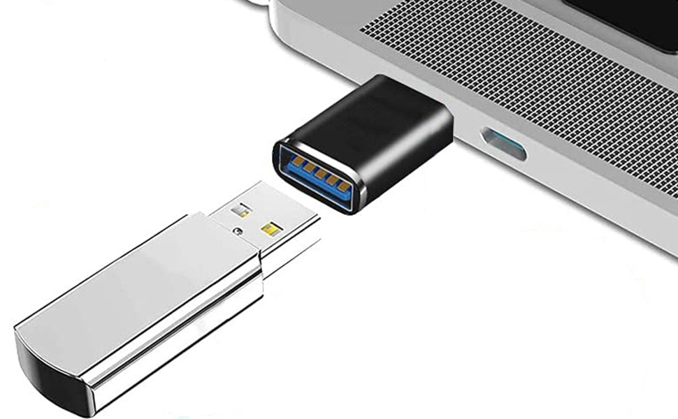 2 Pack USB TypeC to USB 3.0 Female Adapter OTG for MacBook Pro2019